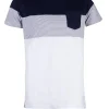 T-Shirt uomo girocollo a fasce
