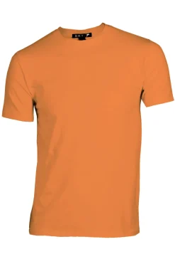 T-shirt uomo girocollo tinta unita in cotone elasticizzato
