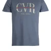 T-shirt uomo in cotone con maxi stampa a rilievo
