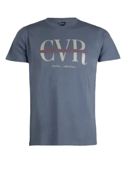 T-shirt uomo in cotone con maxi stampa a rilievo