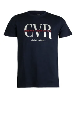 T-shirt uomo in cotone con maxi stampa a rilievo